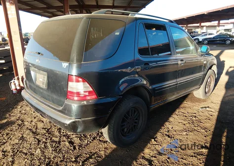 1999 Mercedes-Benz Ml 320 из США, поврежденный, VIN 4JGAB54E3XA055253